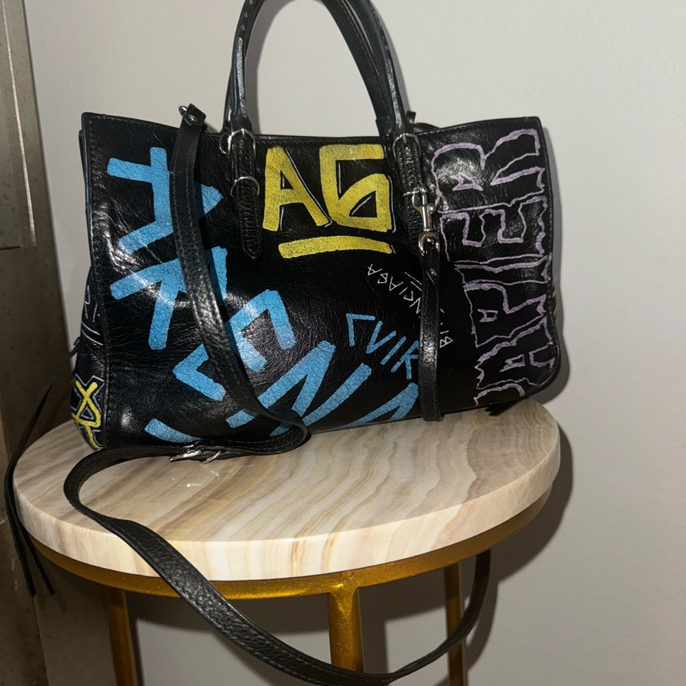 Balenciaga - Agneau classic Hardware Graffai